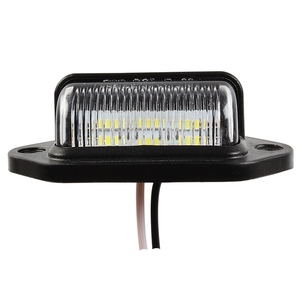 <span class=keywords><strong>Plaque</strong></span> lumineuse à 6 LED 12-24V <span class=keywords><strong>Plaque</strong></span> lumineuse <span class=keywords><strong>de</strong></span> <span class=keywords><strong>plaque</strong></span> d'immatriculation LED pour voiture Noir <span class=keywords><strong>Remorque</strong></span> <span class=keywords><strong>de</strong></span> <span class=keywords><strong>bateau</strong></span> VR Camion Intérieur Marchepied Latéral <span class=keywords><strong>Plaque</strong></span> lumineuse <span class=keywords><strong>de</strong></span> marquage - Product Image 2