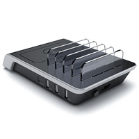 Station de charge USB pour plusieurs appareils pour Android Station de charge Type C Station de charge USB Chargeur sans fil