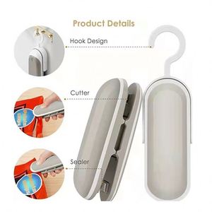 Mini-scelleuse portable manuelle pour la conservation des aliments et des fruits, scelleuse thermique domestique - Product Image 6