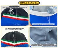 Ensemble de shorts de vélo personnalisés par sublimation, accessoire de manchette de refroidissement, vêtements de cyclisme respirants, ensemble de cyclisme personnalisé, maillot de cyclisme pour homme