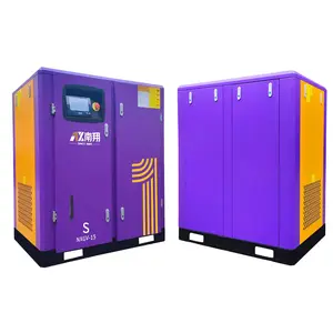 制造商供应商高冷却效率电动压缩机75kw 13bar油润滑螺杆压缩机