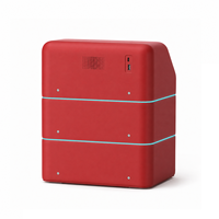 Stazione di Noleggio Power Bank con Codice QR Condiviso e Schermo Pubblicitario, 8 Slot, 4G/Wi-Fi, Portatile per Ricarica Laptop in Ristoranti e Bar