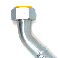 Raccords de tuyauterie en laiton sertis zingués à tête hexagonale métrique SANMA pour eau, gaz, huile et techniques de coulée