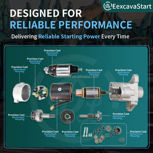 DL EexcavaStart M9T60671 M9T60672 5001853710 5010306533 30028N Ensemble de démarreur 24V 12T 6KW Heavy Duty Mitsubishi 1 an - Product Image 4