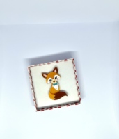 Broche chat mignon en acrylique, bijou cadeau