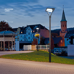 Fabrication OEM/ODM de poteaux d'éclairage solaire de jardin en aluminium de 2 m et 3 m avec certificat ROHS CE, garantie de 3 ans <span class=keywords><strong>pour</strong></span> une utilisation en parc et en communauté - Product Image 3