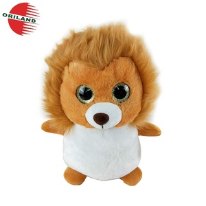 Peluche con Grandi Occhi Glitterati, <span class=keywords><strong>Panda</strong></span> e Unicorno, Giocattoli Morbidi e Carini - Product Image 2