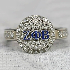 Bagues Zeta Phi <span class=keywords><strong>Beta</strong></span> de Liberty Gifts - Product Image 1