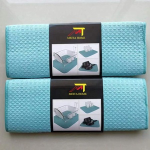 Kitchen Accessories 100% Microfiber Highly Durable Absorbent <strong>Drying</strong> <strong>Mat</strong> Rectangle <strong>Quick</strong> <strong>Drying</strong> <strong>Mat</strong> for Home Office Restaurants - Product Image 2