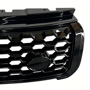 Pour Range <span class=keywords><strong>Rover</strong></span> <span class=keywords><strong>Evoque</strong></span> L538 2012-2018, calandre avant LR083605, calandre en maille noire brillante, remplacement de la calandre d'origine LR083605 - Product Image 3