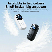 Caméra corporelle miniature 4K étanche IP65 WIFI avec vision nocturne, anti-tremblement et design stylo