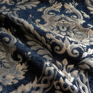 Otoño e Invierno moda Chenille Jacquard tela grande estampado tejido patrón para traje vestidos forro - Product Image 4