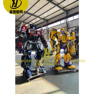 Enorme escultura de árbol abstracto de acero <span class=keywords><strong>Corten</strong></span> para exteriores a la venta Robot de estatua grande para exteriores - Product Image 5