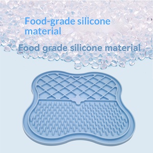 <span class=keywords><strong>Tappetino</strong></span> in silicone <span class=keywords><strong>per</strong></span> alimenti all'ingrosso, antiscivolo e facile da pulire, ciotola a lenta erogazione <span class=keywords><strong>per</strong></span> animali domestici, adatta <span class=keywords><strong>per</strong></span> <span class=keywords><strong>cani</strong></span> e gatti - Product Image 4