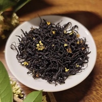 Thé en vrac parfumé à l'osmanthus, directement de l'usine du Yunnan, arôme floral sucré, expérience bien-être agréable, personnalisable.