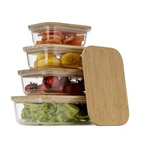 Bocaux de Conservation Alimentaire Modernes <span class=keywords><strong>et</strong></span> Durables en Verre pour Bébés <span class=keywords><strong>et</strong></span> Tout-Petits avec Couvercle – Boîtes Portables pour Collations <span class=keywords><strong>et</strong></span> Déjeuners au Bureau, Idéales pour Garder les Aliments Frais - Product Image 3