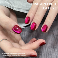 XEIJAYI Collection d'été Vernis à ongles effet œil de chat longue tenue Blanc chocolat Bouteille en verre et plastique Aimant de designer français