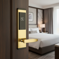 Glomarket Ttlock Serrure d'hôtel intelligente RFID électronique sans clé, système de verrouillage de porte numérique pour hôtel, serrure à carte-clé d'hôtel