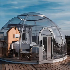 Cabina Igloo Glamping da 6m Prefabbricata e Assemblata, Cupole per Case con Vista a 360 Gradi per l'Osservazione delle Stelle - Product Image 5