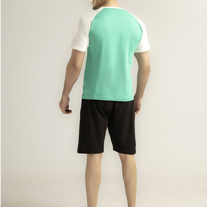Camiseta de Hombre Estilo Urbano, Tejido de Algodón/Poliéster, Hecha en Pakistán, Gran Venta, Transpirable, Ecológica, de Secado Rápido, para Verano - Product Image 3