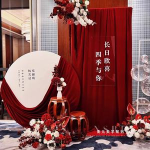 ผ้ากำมะหยี่สำหรับฉากหลังงานแต่งงาน ความกว้าง 1.5 เมตร สำหรับตกแต่งงานอีเว้นท์ - Product Image 4