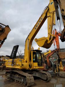 Secondhand Japan Komatsu PC220/PC220-8 Crawler <b>Excavator</b> 22 Ton cummins Engine Motor Gearbox - Product Image 5
