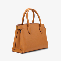 Sac à main et pochette élégants et classiques en PU vegan marron pour femme, design tendance et écologique, modèle OEM 2026