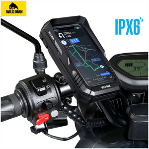 Support de téléphone portable pour guidon de vélo/moto WILDMAN <span class=keywords><strong>FK2</strong></span> 100% étanche avec écran tactile sensible - Product Image 4