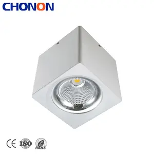 כיכר לבן 13W 20W 28W תקרת כיכר משרד תאורת COB Led Downlight לצמודי