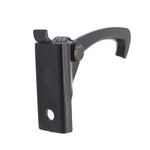Jeep Wrangler 2007-2018JK <b>Hood</b> Latch 55395654AA Black Iron <b>Engine</b> <b>Hood</b> Hook Replacement Part - Product Image 1
