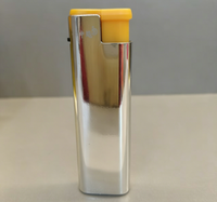 Briquet à gaz métallique, torche à jet puissant, flamme bleue, coupe-vent, durable, rechargeable, électronique tactile, logo personnalisé, cadeau pour l'extérieur, cigarette