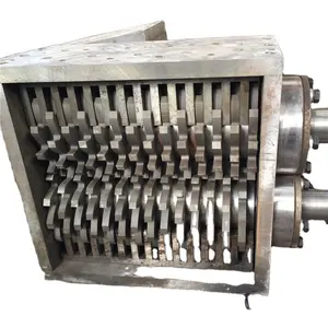 High quality double shaft shredder cutters for rubber