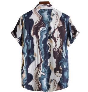Nueva Camisa Hawaiana para Hombre, Estilo Retro, Manga Corta, Holgada, Transpirable, para Verano, Camisa Casual de Playa con Estampado 3D - Product Image 2