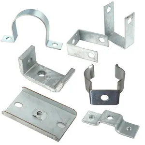 Customized Hardware Stamping Parts Steel U Shape Bracket