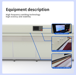 EISENKO, fabricant chinois haut de gamme, machine automatique de collage de dentelle pour rideaux sans couture, haute efficacité, 380V - Product Image 4