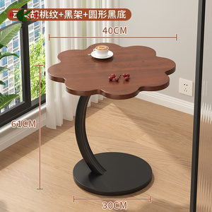 La mesita de noche Es minimalista, moderna, pequeña, extremadamente estrecha <span class=keywords><strong>y</strong></span> creativa para uso doméstico. Tiene un estante muy estrecho. - Product Image 6