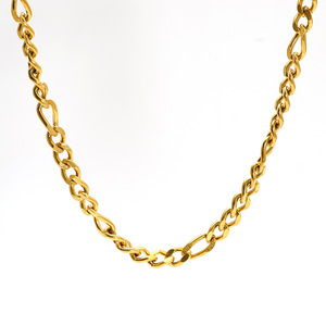 Zogxin Figaro Chain Necklace 18k Stainless Steel Gold Silver Unisex Jewelry Gift Fashion Chain - Product Image 5