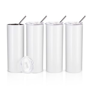 RTS 25pcs/ctn 20oz Modern <b>Snow</b> <b>Globe</b> Stainless Steel Tumbler Plastic Exterior Sublimation Thermal Insulation - Product Image 2
