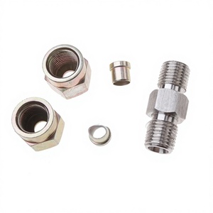 CNG/LPG油改气高压钢管对接螺纹直式接头 YH-RQ1031 OLIVER配件 - Product Image 1