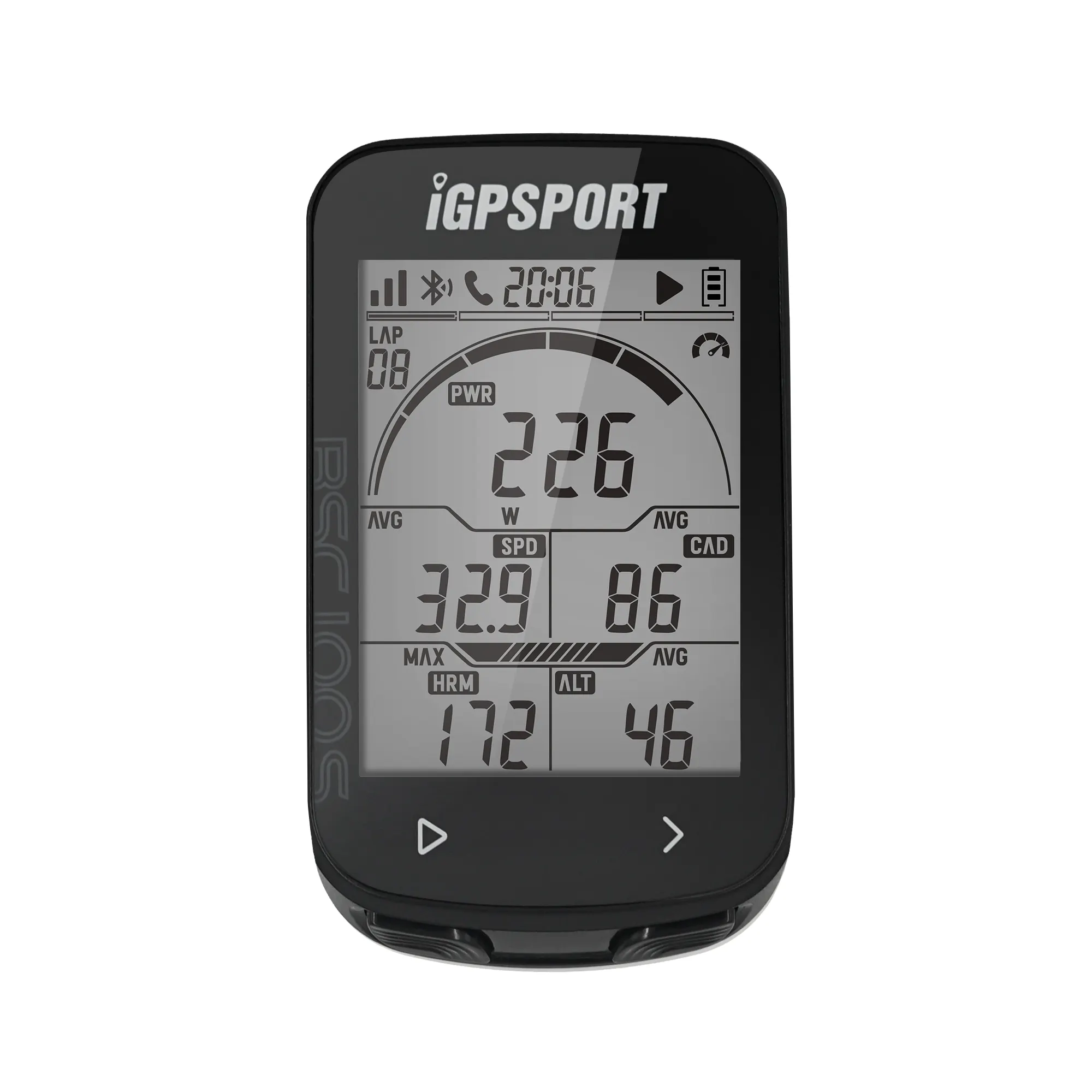 IGPSPORT BSC100S GPS велосипедный компьютер беспроводной IPX7 водонепроницаемый велосипедный цифровой секундомер Спидометр ANT + Odometer BLE4.0