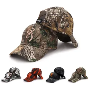 Chapeaux de haute qualité camouflage de forêt, casquette de pêche pour hommes, accessoire de camouflage de forêt, de jungle, pour l'extérieur, collection