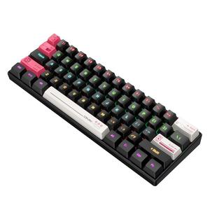ONIKUMA MT605 三模式USB-C有线2.4G无线游戏键盘61键电竞机械游戏键盘批发 - Product Image 2