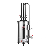 Système de distillation d'eau en acier inoxydable 304 automatique commercial pompe à pression 220V 1 an pour la production d'eau pure