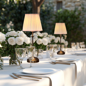 Su misura floreale colorato <span class=keywords><strong>stampato</strong></span> portatile E14 E27 tessuto decorativo <span class=keywords><strong>paralume</strong></span> moderno stile antico per il ristorante dell'hotel - Product Image 6