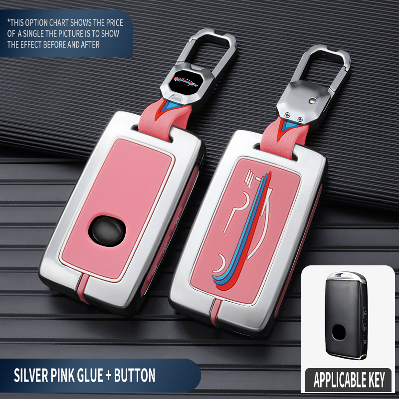 Pegamento rosa plateado + botón