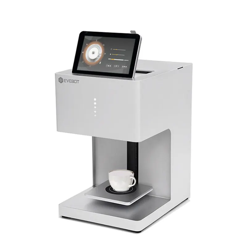 Lebensmittel qualität Evebot Kaffee Foto drucker 3D-Drucker Kaffee Kunst Drucker Latte Druckmaschine für Coffee Shop