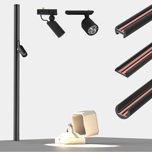 Mini 24V LED có thể tháo rời từ theo dõi ánh sáng phong cách hiện đại trang sức ánh sáng tại chỗ cho Showcase kính hiển thị trường hợp và đèn tủ - Product Image 4