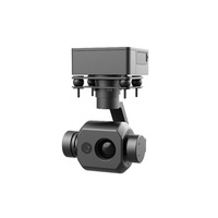 Usine chinoise Micro Drone de caméra à cardan d'imagerie stabilisé à trois axes à double lumière avec GT135D Garantie 1 an