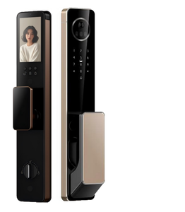 Serrure intelligente NFC FAF2C-A1-AA-HH-SS-TY Application <span class=keywords><strong>Tuya</strong></span> WiFi Porte en bois Empreinte digitale RFID Carte-clé OEM/ODM - Product Image 1