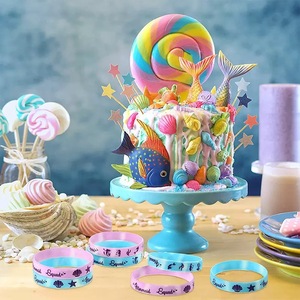 Âm nhạc tổ chức sự kiện trống aiesec cao su dây đeo cổ tay tùy chỉnh màu sắc Đảng Silicone Vòng đeo tay với logo - Product Image 5